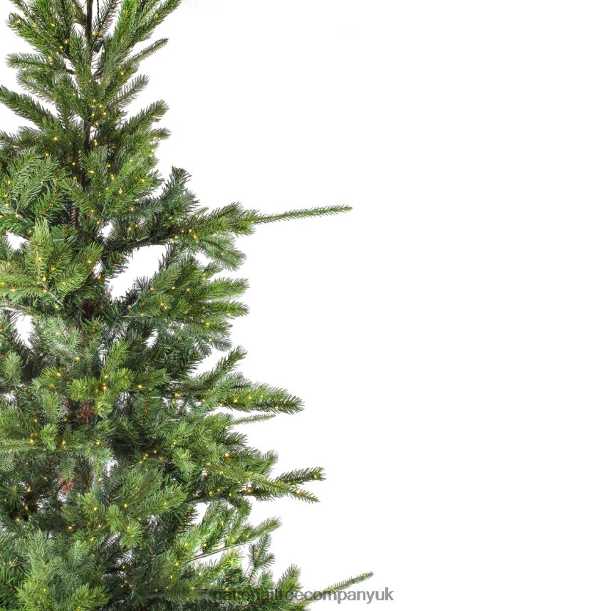 Trees | National Tree Company 10ft Pre-lit Artificial Feel Real Lark Pine Medium Hinged Tree 5320 Warm White LED Rice Lights- UL F2L4F199